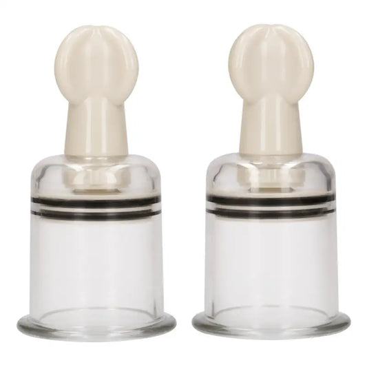 Elevate Pleasure with Our Pumped Nipple Suction Set Large