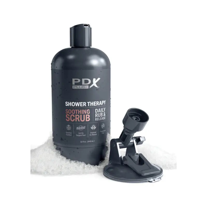 Elevate Pleasure with PDX Discreet Shower Soothing Scrub Masturbator