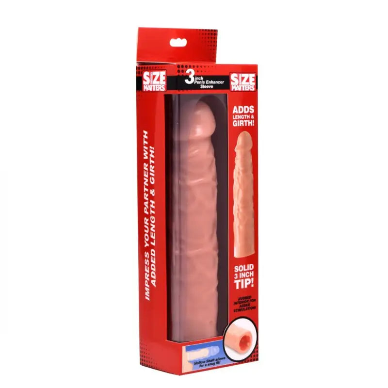 Elevate Pleasure with the Inch Flesh Penis Enhancer Sleeve