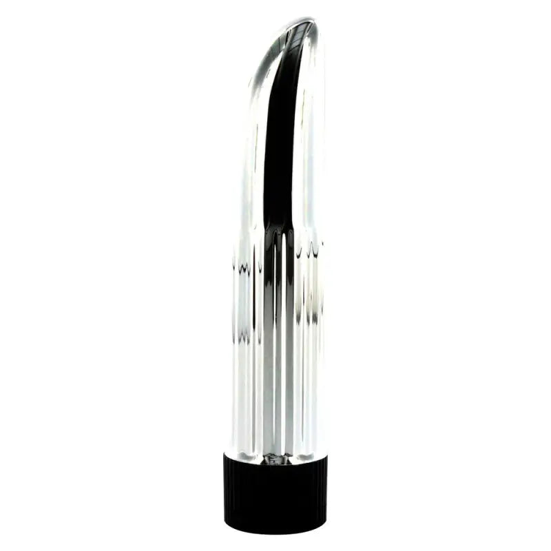 Elevate Pleasure with the Lady Finger Mini Vibrator in Silver