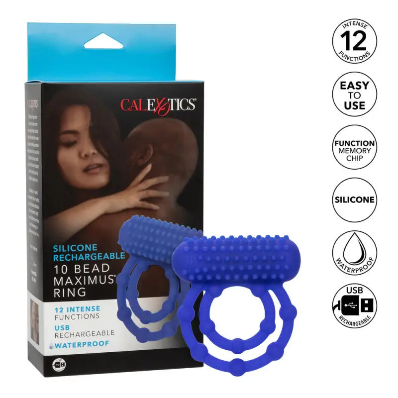 Elevate Pleasure with the Maximus Rechargeable Cock Ring Experience