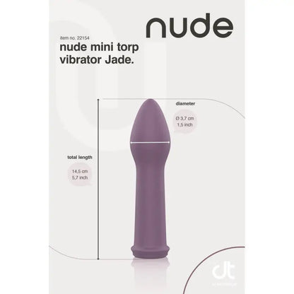 Elevate Pleasure with the Nude Jade Mini Torp Vibrator Experience