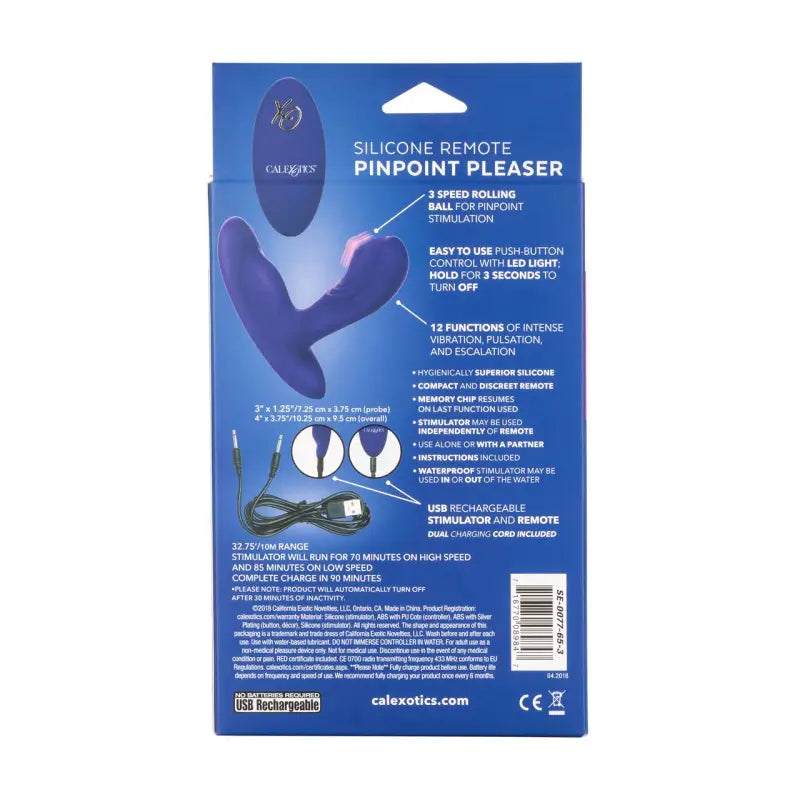 Silicone Remote Pinpoint Pleaser