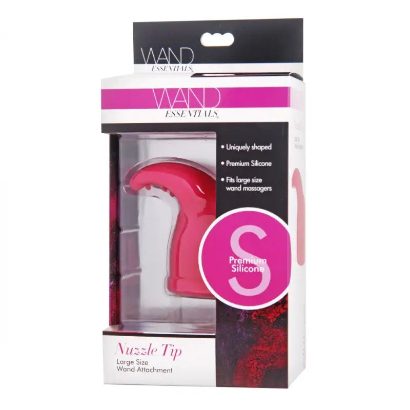 Elevate Pleasure with the Silicone Wand Essentials Nuzzle Tip