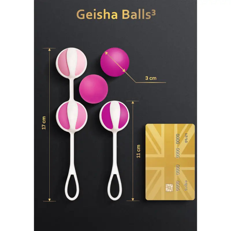 Elevate Pleasure with Vibe Geisha Balls3 and Comfortable Silicone Strap