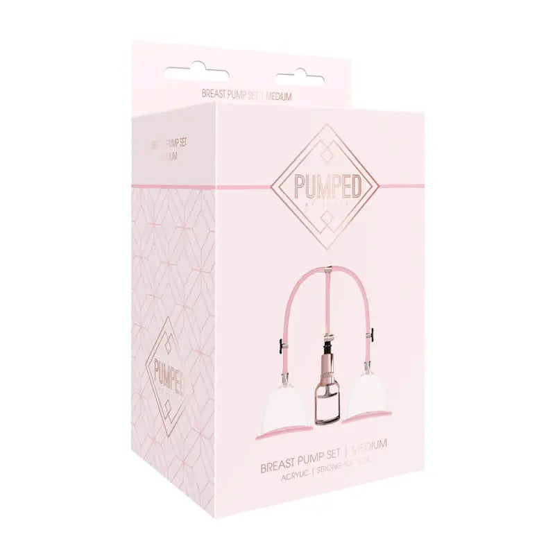 Elevate Sensation with the Pumped Breast Pump Medium Rose Gold