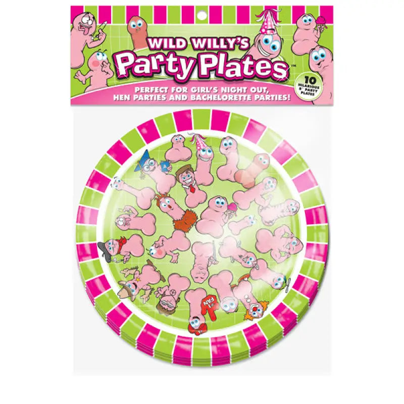 Wild Willy's Party Plates