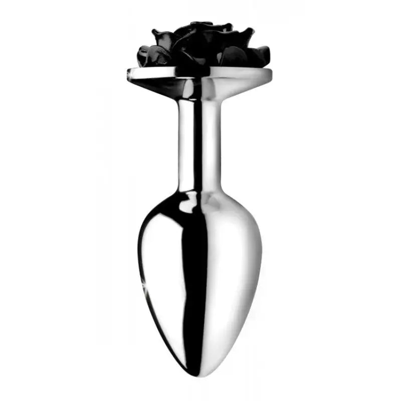 Elevate Your Pleasure with the Booty Sparks Black Rose Anal Plug