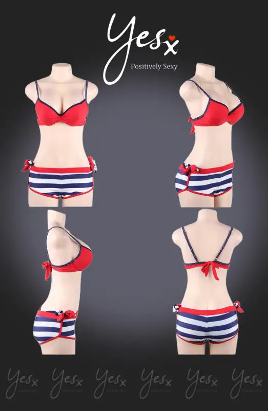 Elevate Your Style with the YesX YX964 Bikini 3 Piece Set Red