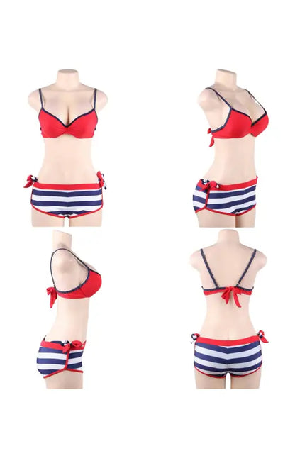 Elevate Your Style with the YesX YX964 Bikini 3 Piece Set Red