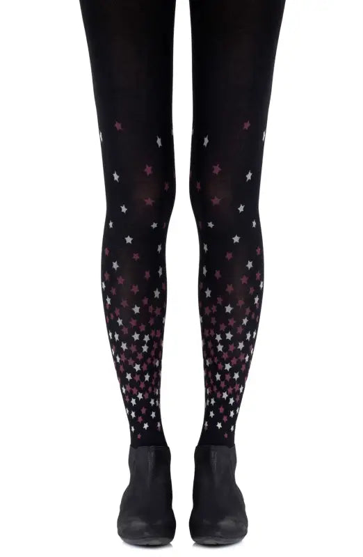 Elevate Your Style with Zohara Rise And Shine Burgundy Tights