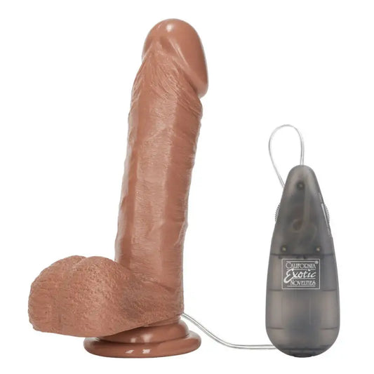 Embrace Ultimate Pleasure with the Emperor 6 Inch Vibrator Flesh Brown