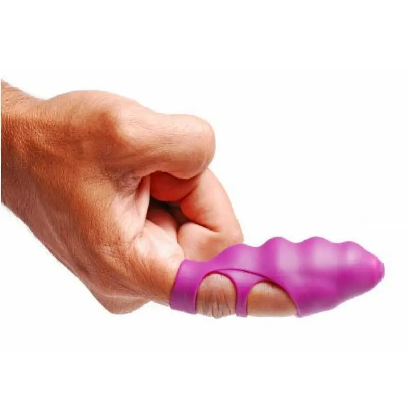 Enhance Pleasure with the Bangher Vibe Purple Finger Bangher