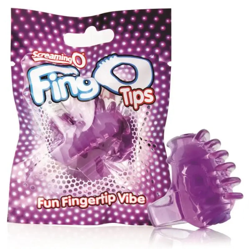 Screaming O FingO Tips - Purple 