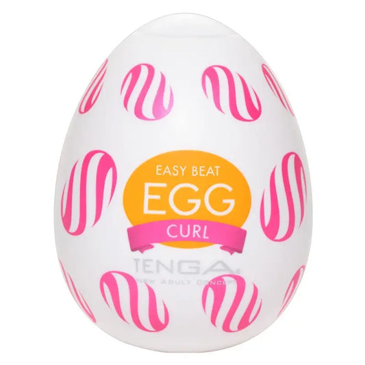 Experience Adventure with Tenga Curl Egg Masturbator