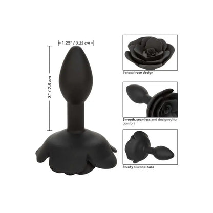 Experience Bliss with CalExotics Forbidden Small Rose Anal Plug