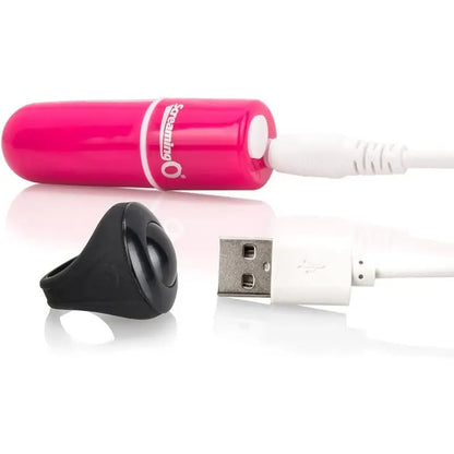 Experience Bliss with Screaming O Charged Vooom Pink Remote Control Bullet