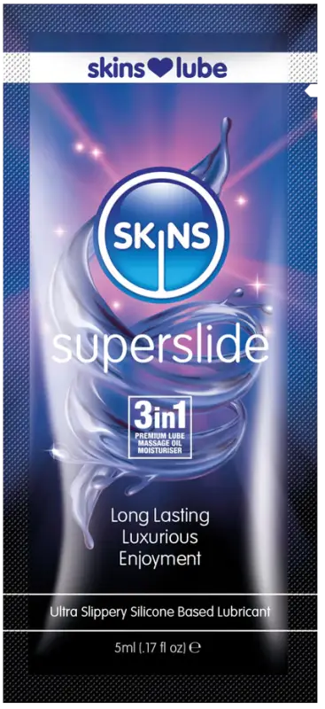 Skins Super Slide Silicone Lubricant - 5ml Foil