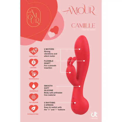 Experience Bliss with the Amour Rabbit Vibe Camille for Pure Pleasure