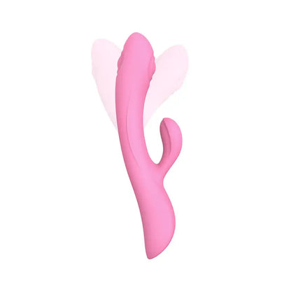 Experience Bliss with the Clyde Tapping Rabbit Vibrator Pink