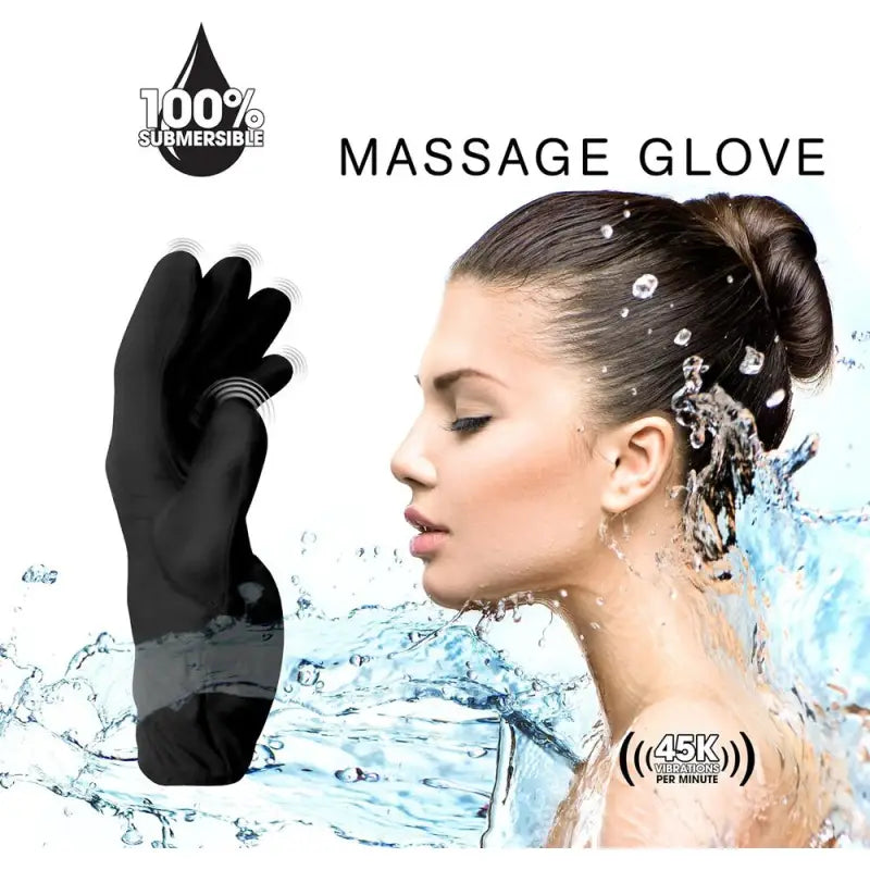 Experience Bliss with the Fukuoku Vibrating Five Finger Massage Glove