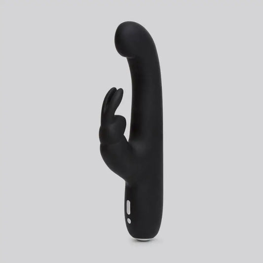 Happy Rabbit Slimline G-Spot USB Rechargeable Rabbit Vibrator Black