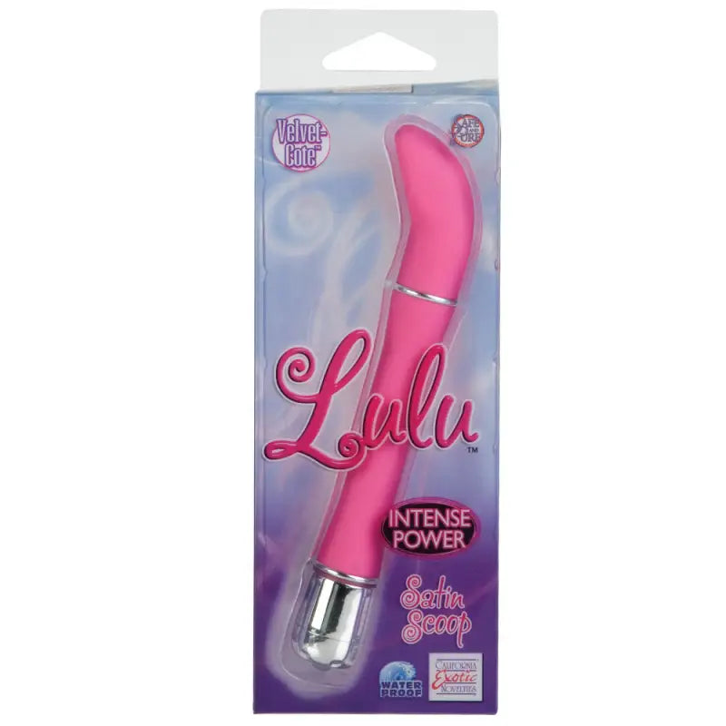 Experience Bliss with the Lulu Satin Scoop Mini Vibrator