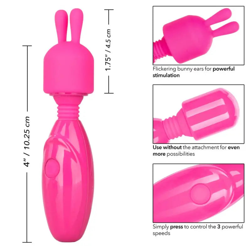 Experience Bliss with the Tiny Teasers Rechargeable Bunny Vibrator