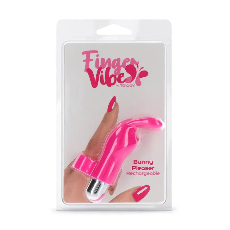 Experience Bliss with the ToyJoy Bunny Pleaser Rechargeable Finger Vibe