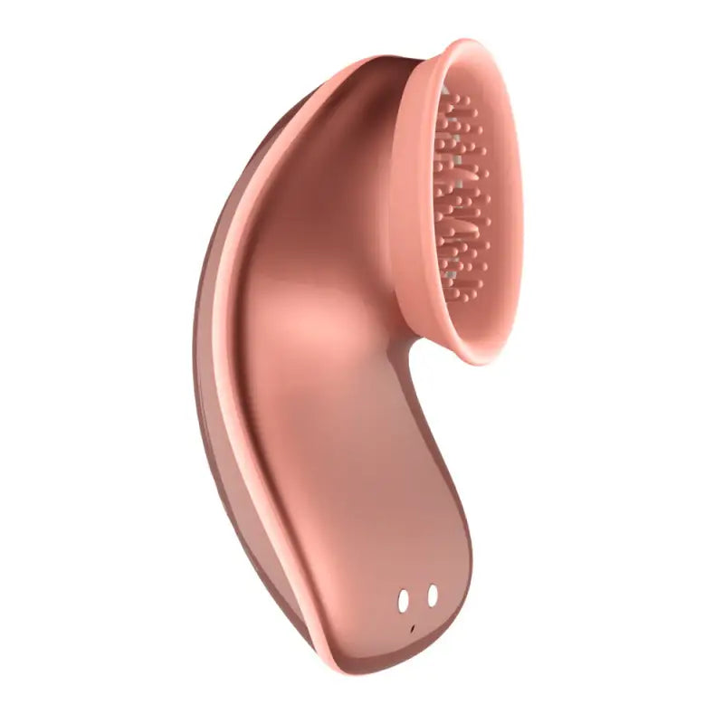 Experience Bliss with the Twitch Rose Gold Hands Free Suction Vibration Toy