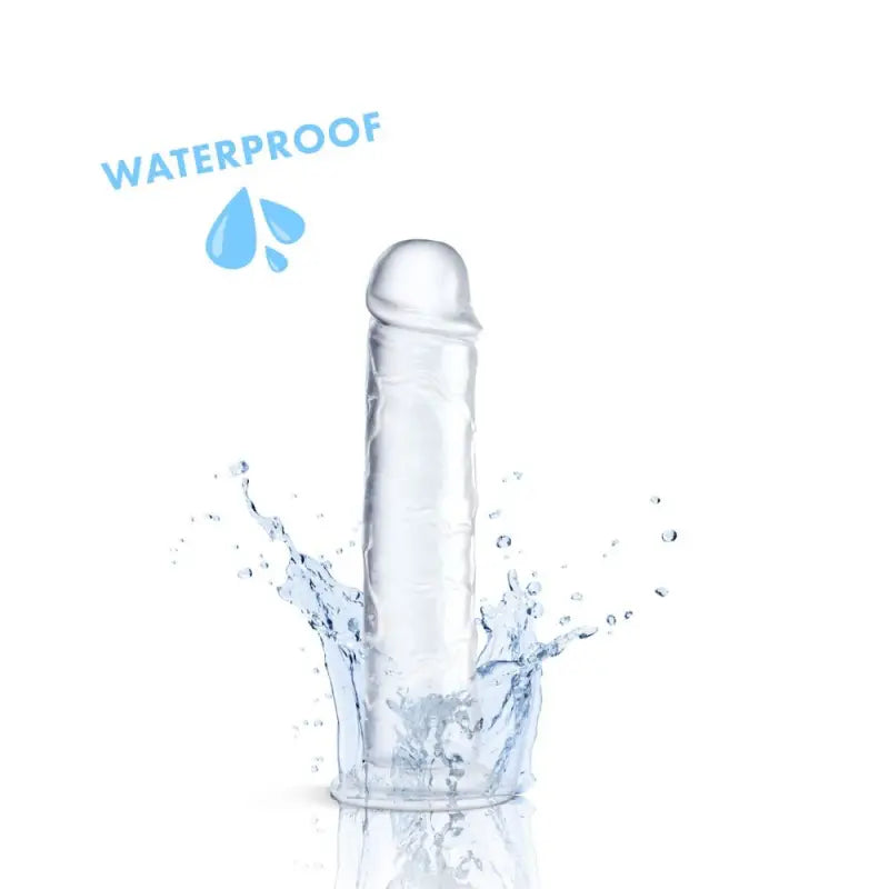 Experience Bliss with the Ultra Clear Dong Featuring a Flared Base