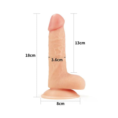 Experience Bliss with the Ultra Soft Dude Realistic Dildo