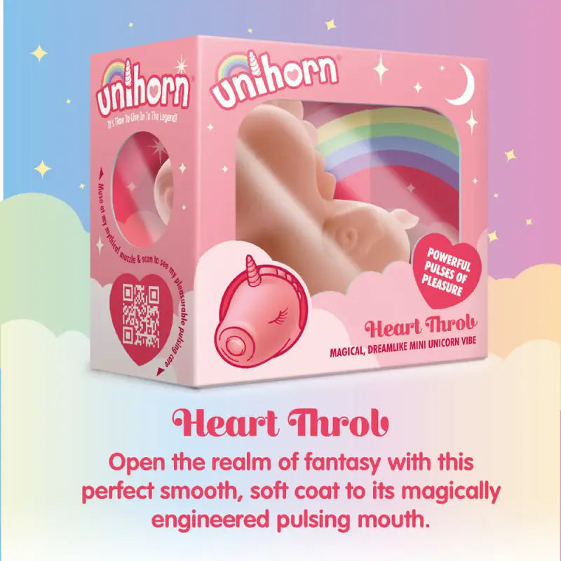 Experience Bliss with the Unihorn Heart Throb Pulsating Unicorn Vibe