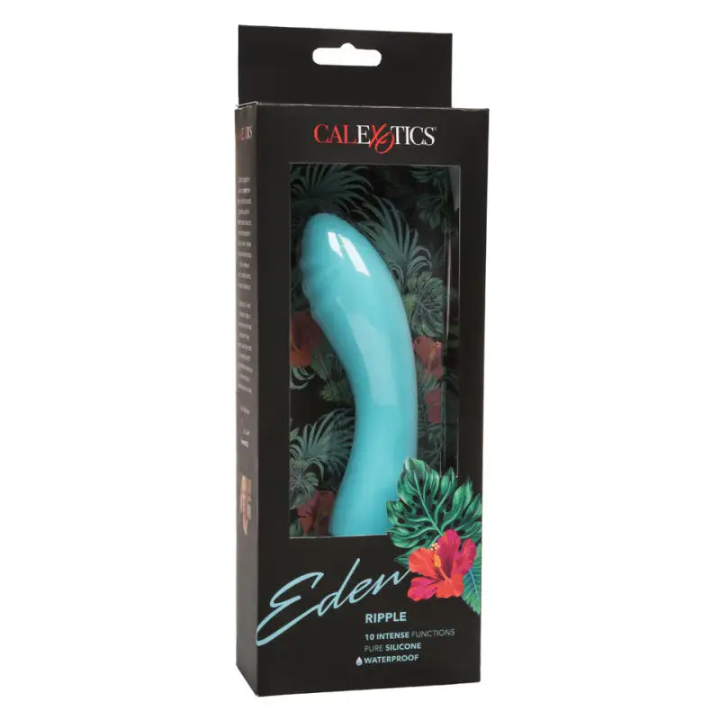 Experience Bliss with the Waterproof Eden Ripple Silicone G-Spot Vibrator