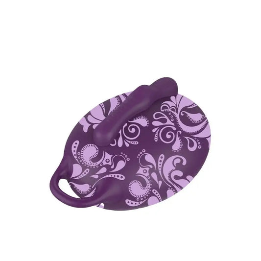 Experience Bouncy Bliss with the Intuitive Remote Control Vibrator Purple