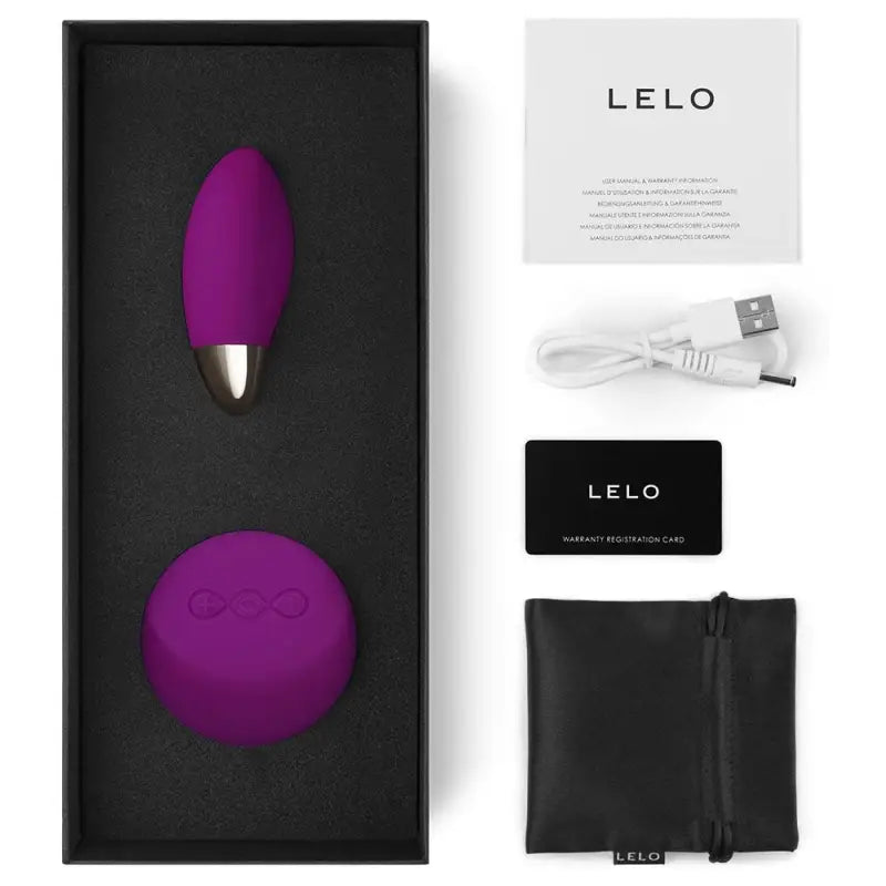 Experience Discreet Delight with Lelo Lyla 2 Deep Rose Vibrating Bullet