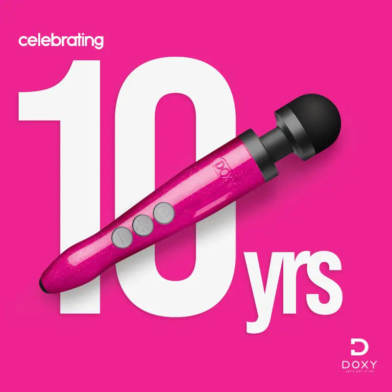 Doxy Die Cast 3 Rechargeable - Hot Pink