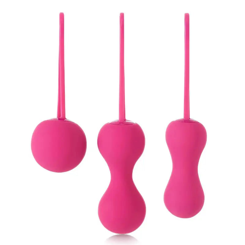 Experience Ecstasy with Je Joue Ami Kegel Balls Fuchsia