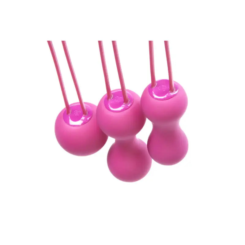 Experience Ecstasy with Je Joue Ami Kegel Balls Fuchsia