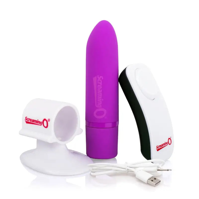 Screaming O Charged Positive Remote Control - Grape