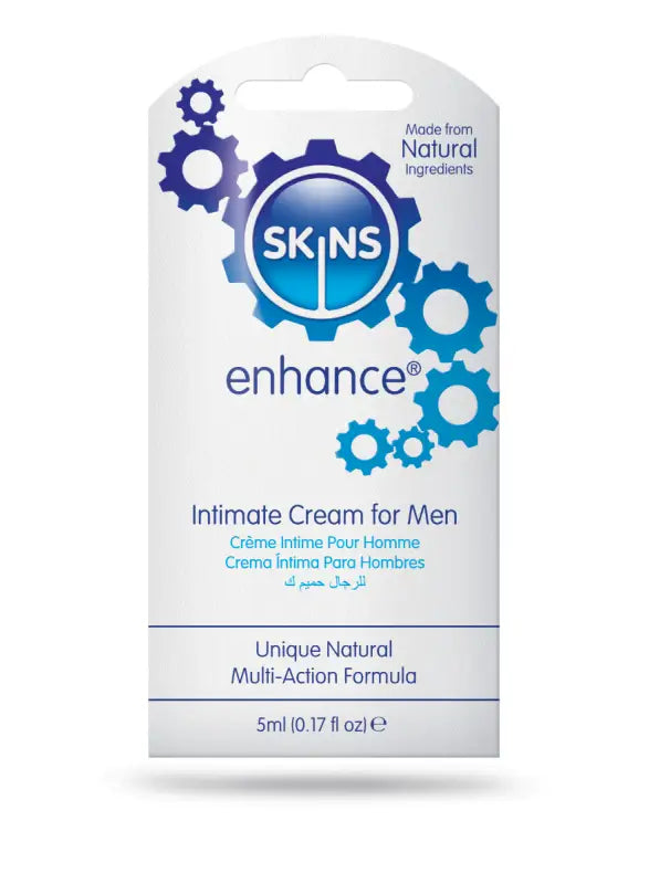 Skins Enhance Intimate Cream 5ML Foil POS (Filled 36 x 5ml foils) 