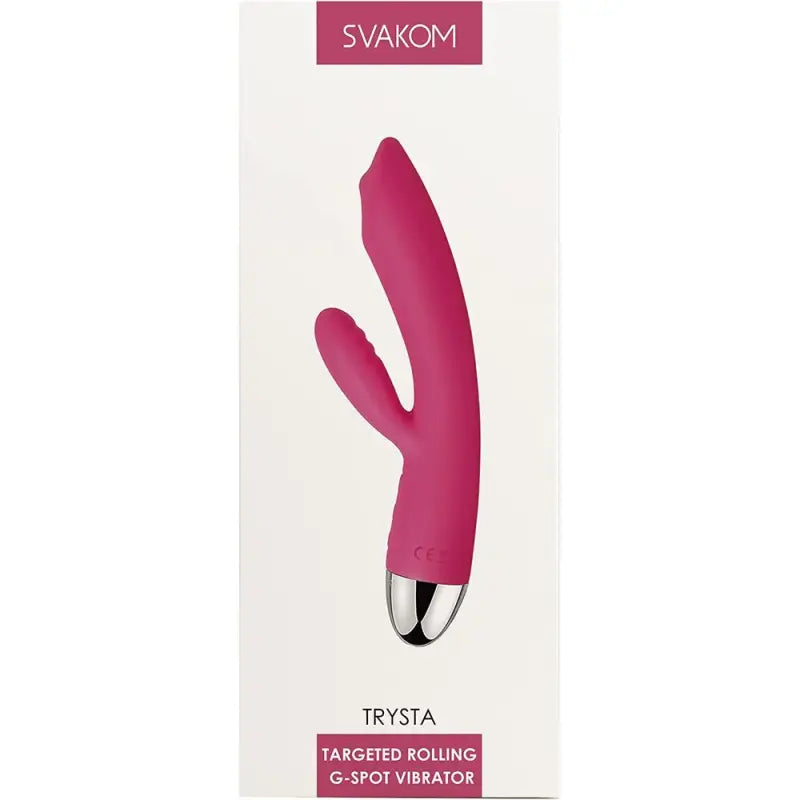 Experience Ecstasy with Svakom Trysta Targeted Rolling G Spot Vibrator