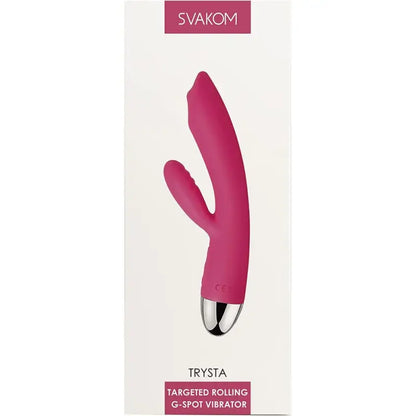 Experience Ecstasy with Svakom Trysta Targeted Rolling G Spot Vibrator