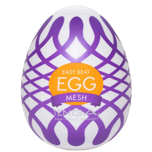 Experience Ecstasy with Tenga Mesh Egg Masturbator’s Ribbed Sensations