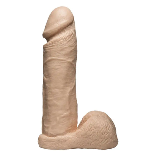 Experience Ecstasy with the 8 Inch Realistic Cock Attachment Flesh Pink