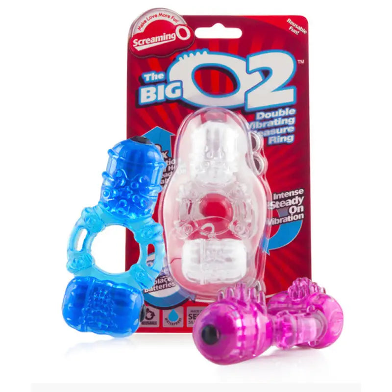 Experience Ecstasy with the Big O2 Vibrating Cock Ring