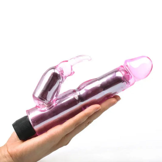 Experience Ecstasy with the Pleasure Crystal Pink Rabbit Vibrator