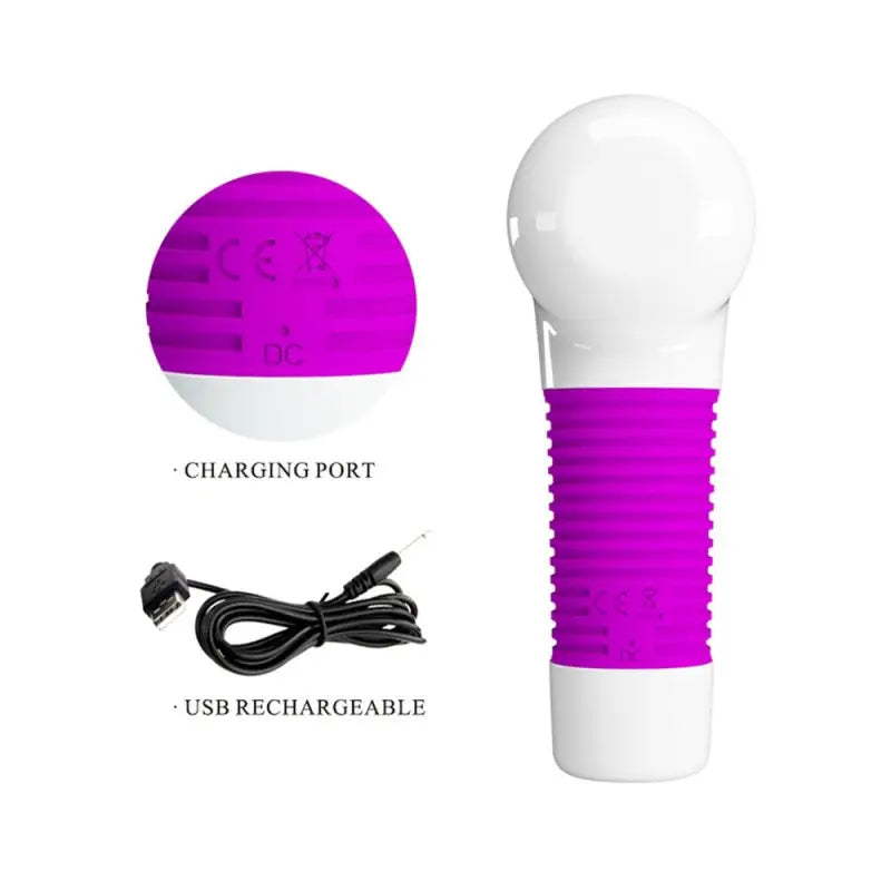 Experience Ecstasy with the Pretty Love Super Power Gun Massager