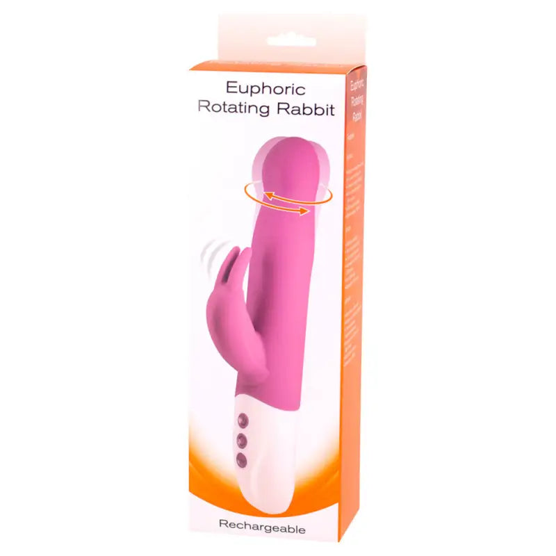 Experience Ecstasy with the Rechargeable Euphoric Rotating Rabbit Vibrator