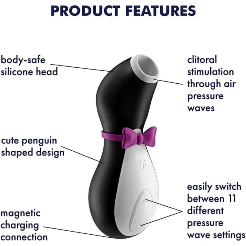 Experience Ecstasy with the Satisfyer Pro Penguin Clitoral Massager